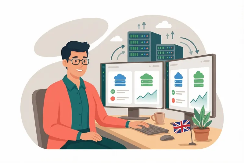 Autoscaling cloud infrastructure with servers dynamically distributing traffic